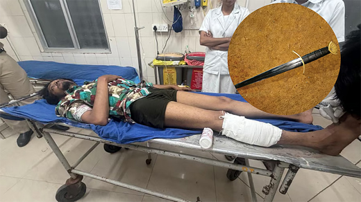 Police attacked